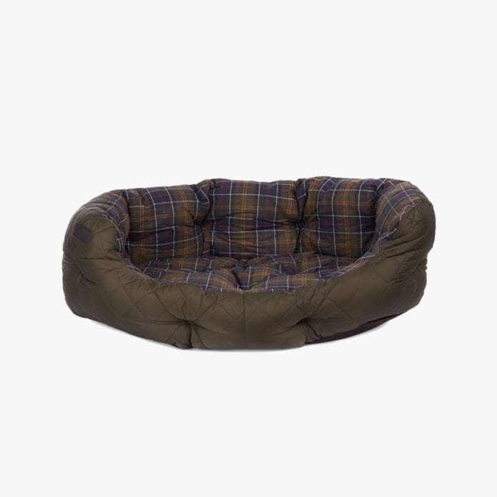 Barbour Quilted dog bed