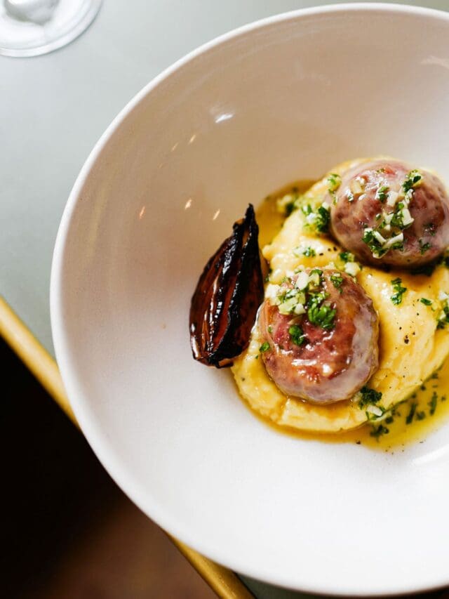 leroy faggots and polenta