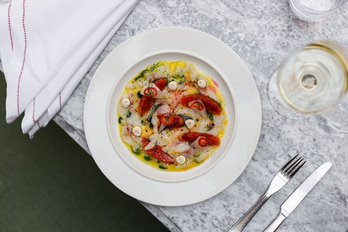 luca restaurant sea bream