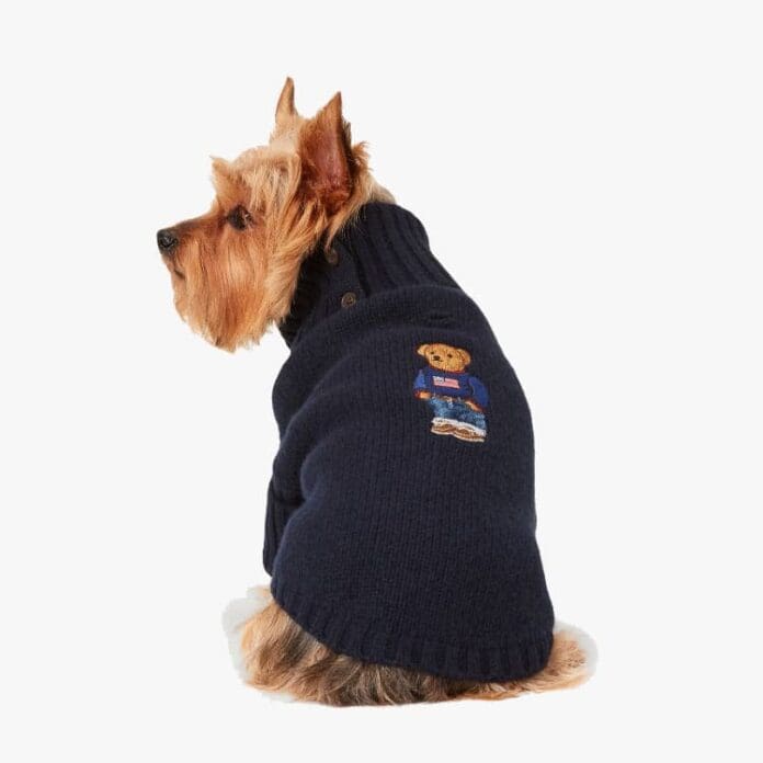 Ralph Lauren wool-cashmere dog jumper christmas gifts for pets