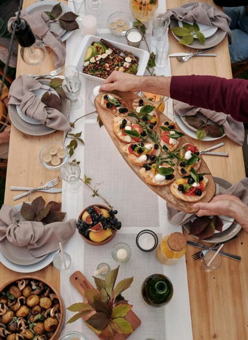 christmas party dinner