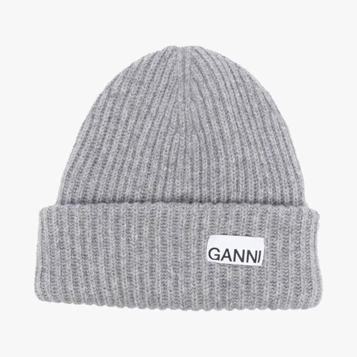 ganni beanie