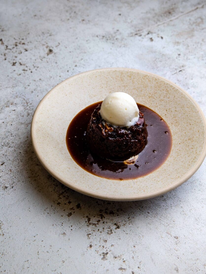 sticky toffee pudding