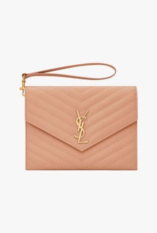 Saint Laurent New Pouch Monogram clutch