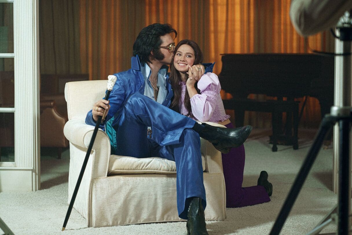 Elvis Presley and Priscilla