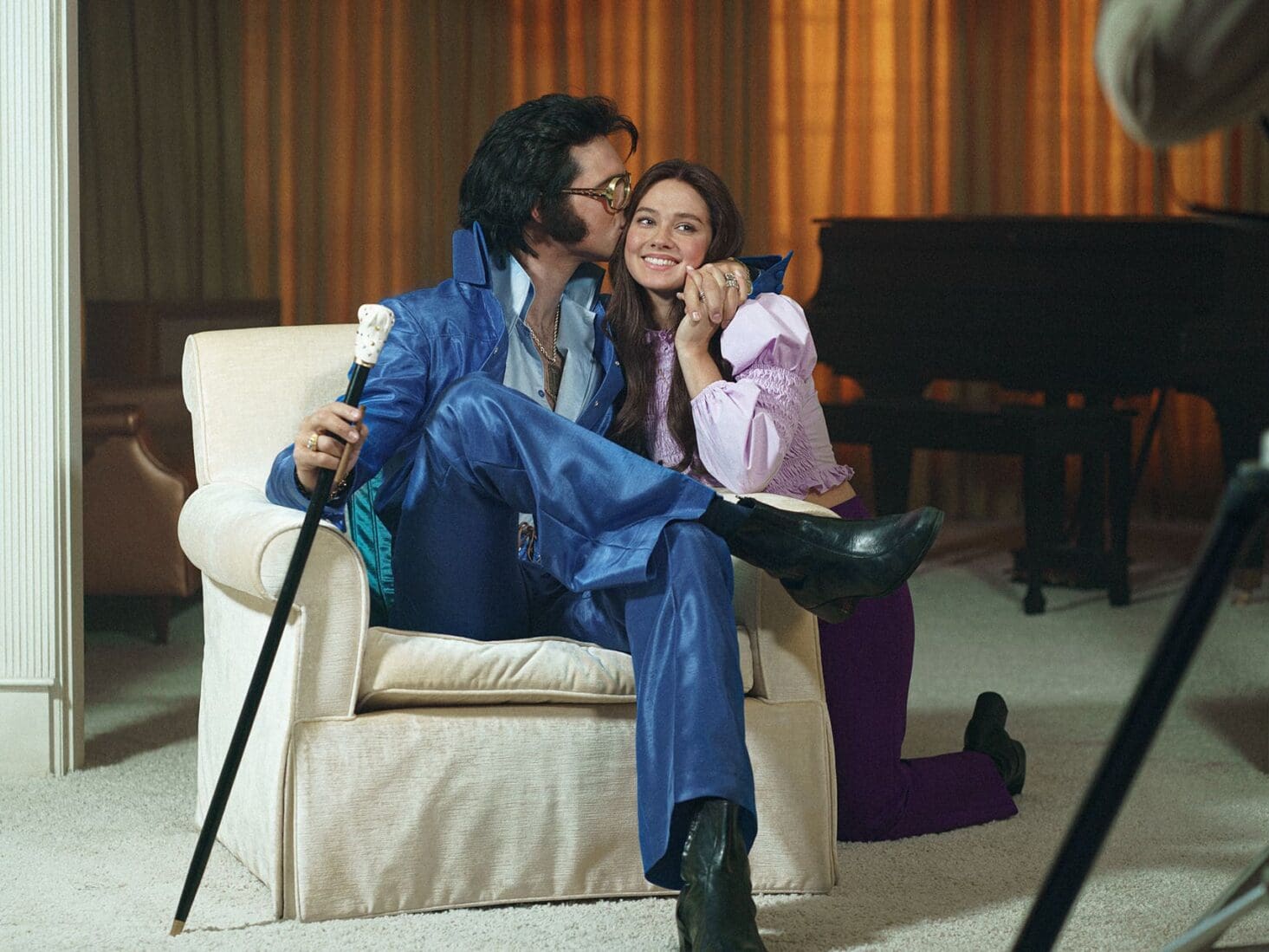 Elvis Presley and Priscilla