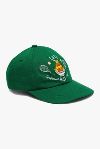 Casablanca Casaway embroidered cotton cap