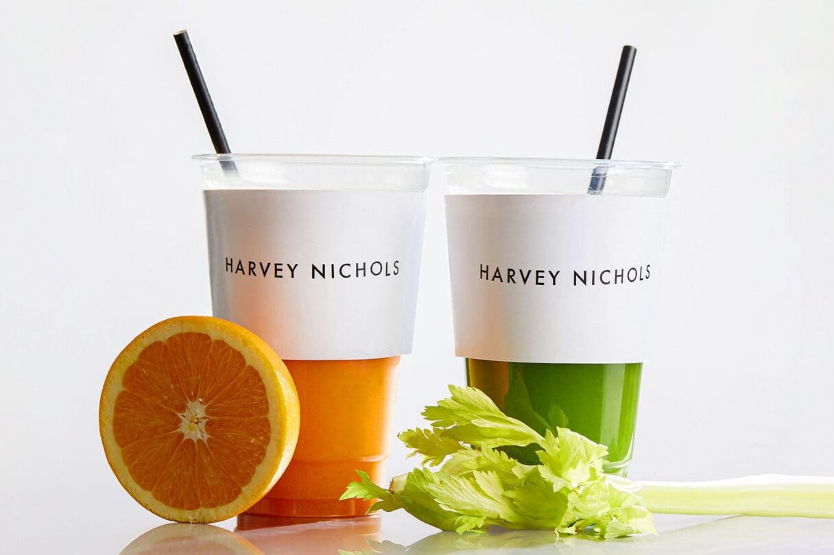 Harvey Nichols super glow menu