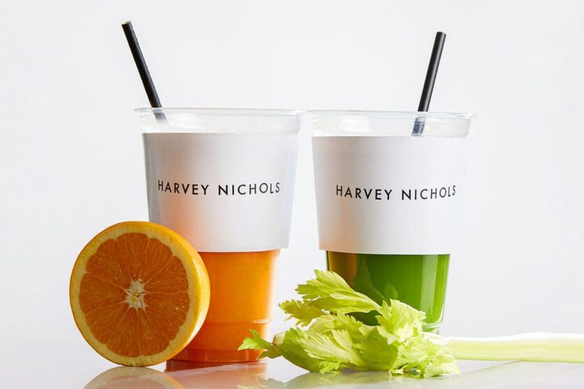 Harvey Nichols super glow menu