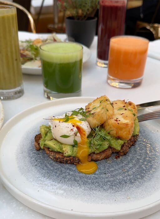 Harvey Nichols super glow menu brunch