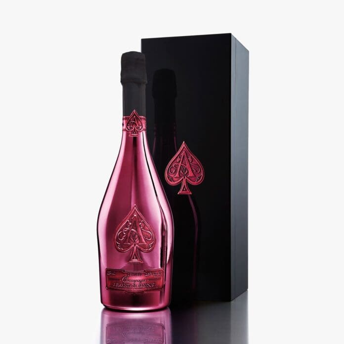 armand de brignac rose valentine's day champagne