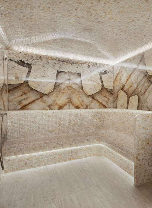 guerlain spa london steam room