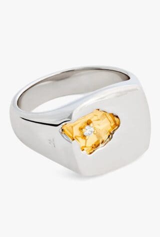 Tom Wood Mined signet ring