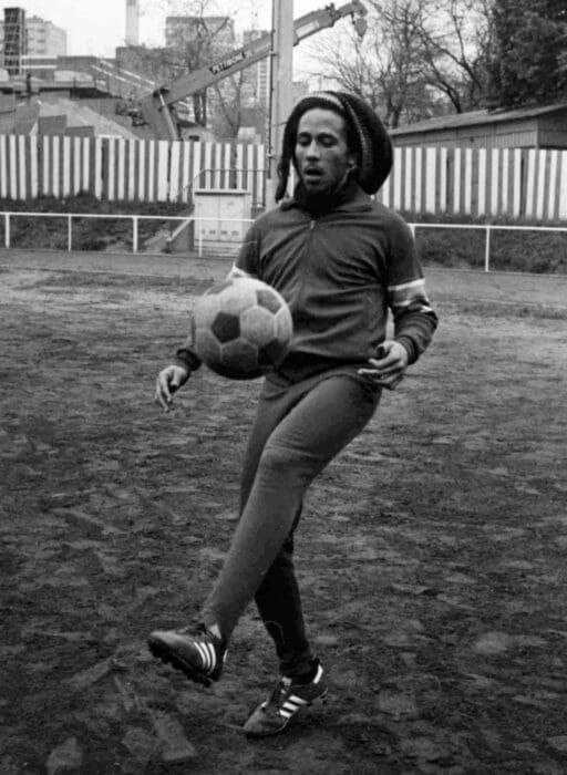 bob marley football