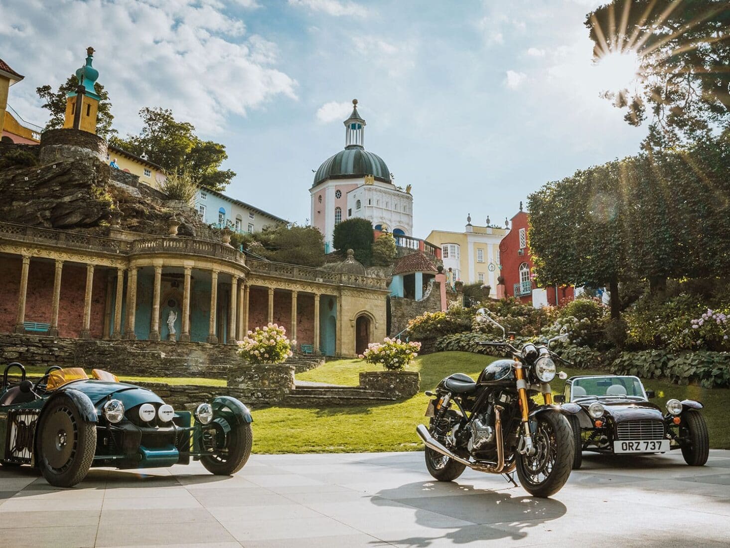 british motoring caterham norton morgan