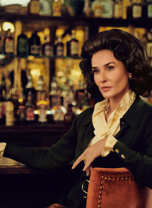 Demi Moore as Ann Woodward capote vs the swans