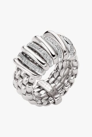 Flex'It ring with diamonds