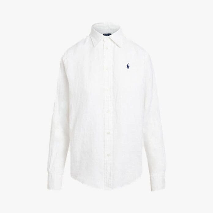 Relaxed-fit linen shirt