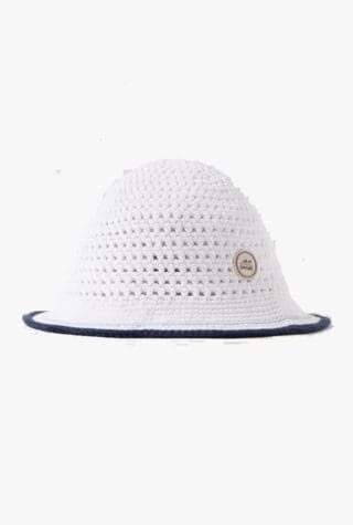 MR P. + G/FORE Crocheted Cotton Bucket Hat