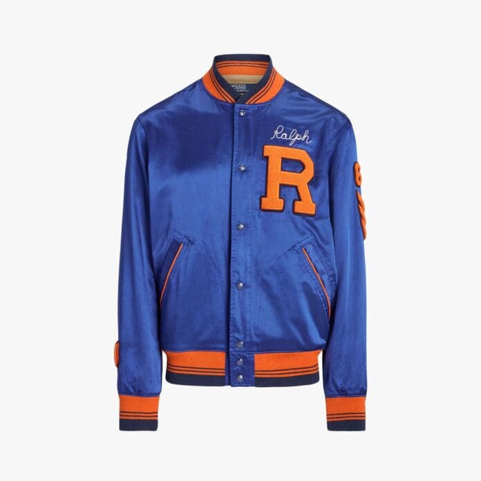 Satin Letterman Jacket