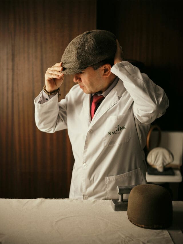 Swaine flat cap