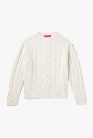 The Elder Statesman cable-knit cashmere and cotton-blend jumper