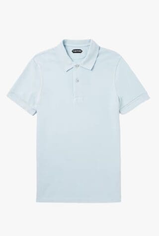 Tom Ford cotton piqué polo shirt