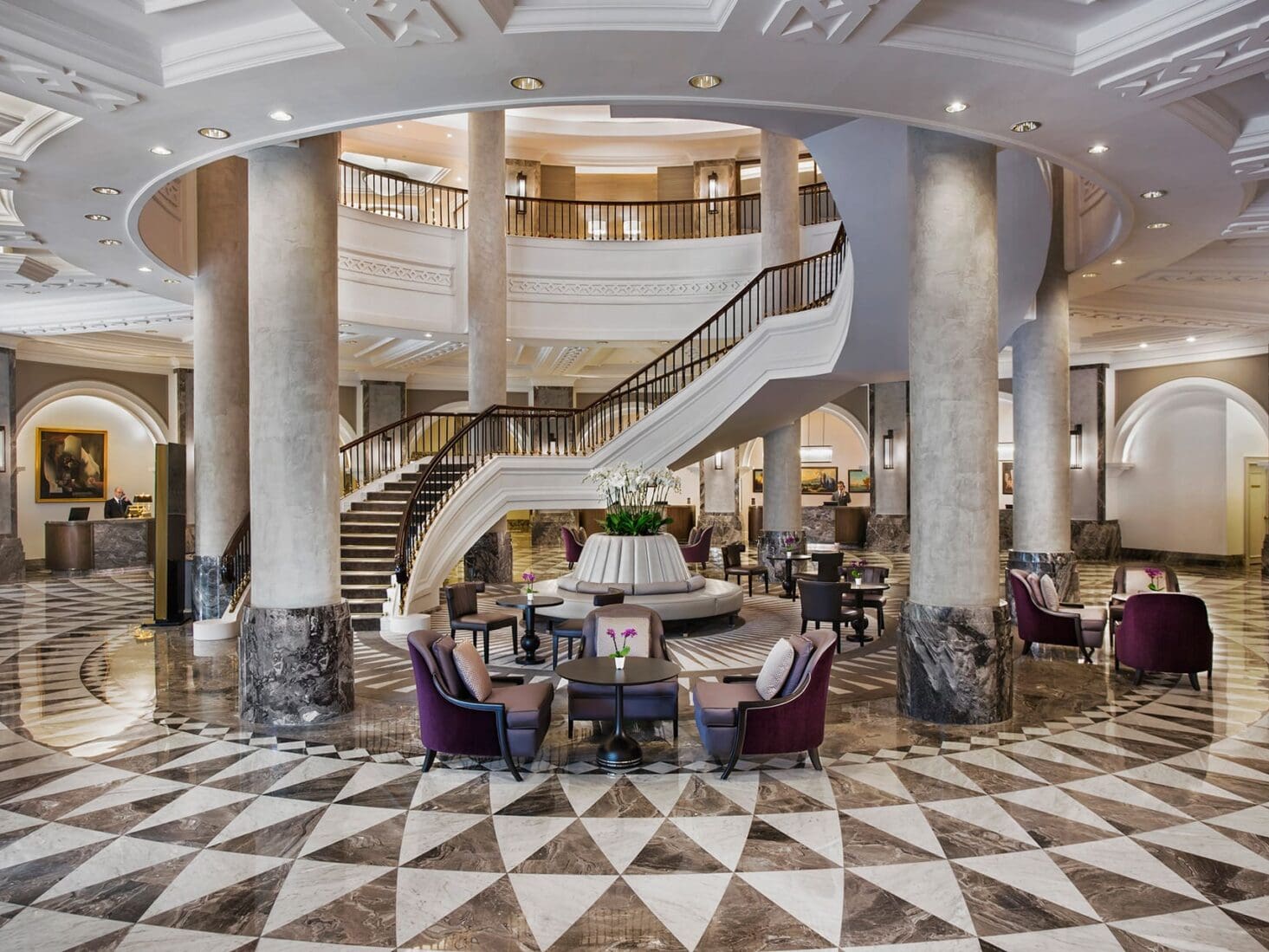conrad istanbul bosphorus lobby