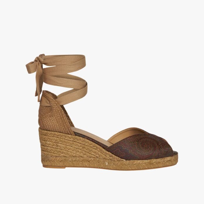 Etro X Castaner wedge