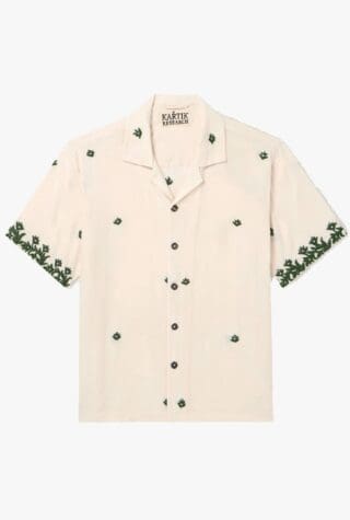 Kartik Research embroidered shirt