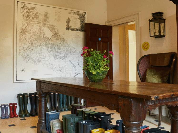 lime wood boot room