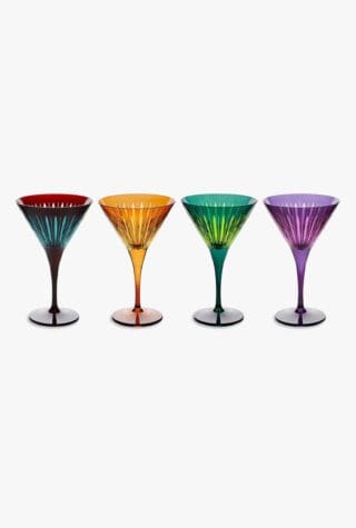 Lobjet Prism martini glasses