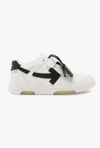 Off-White leather trainers