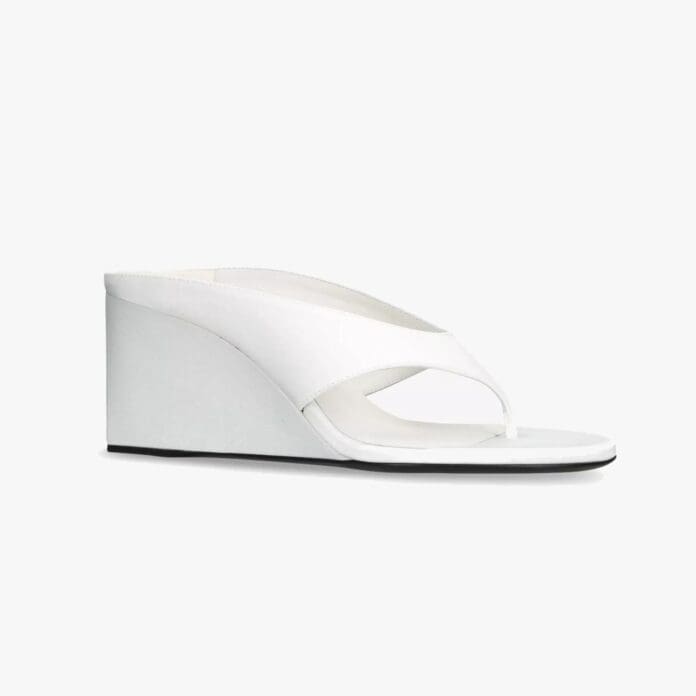 AZZEDINE-ALAIA-Tong-75-Satin-Wedge-Heeled-Mules