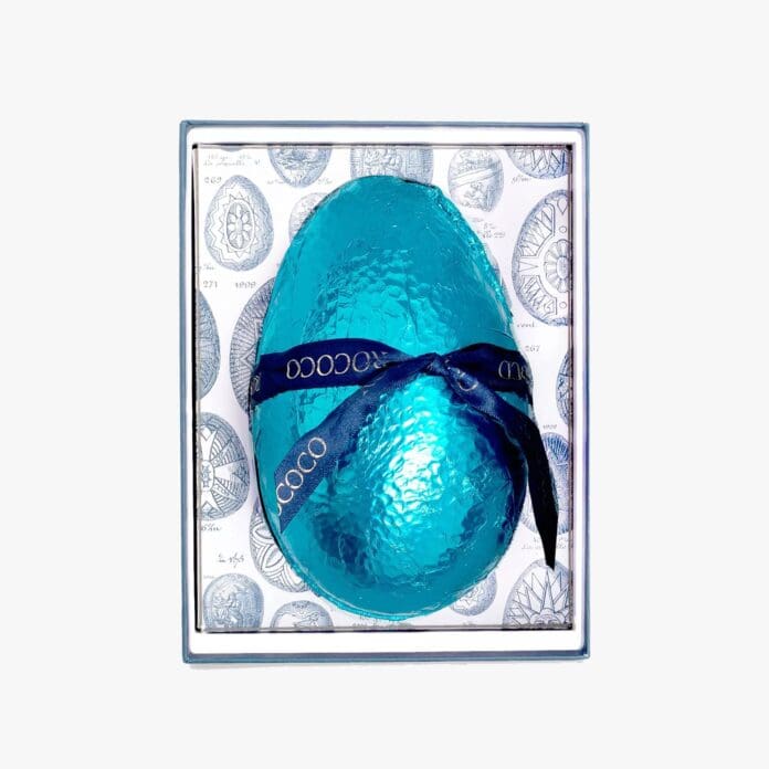 Rococo milk chocolate and sea salt Easter Egg