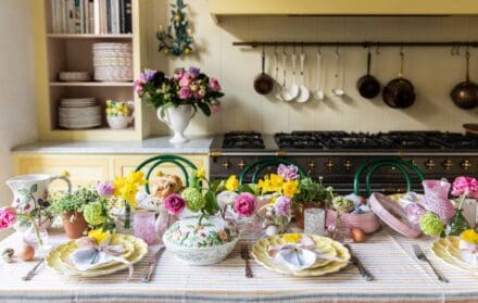 easter tablescaping