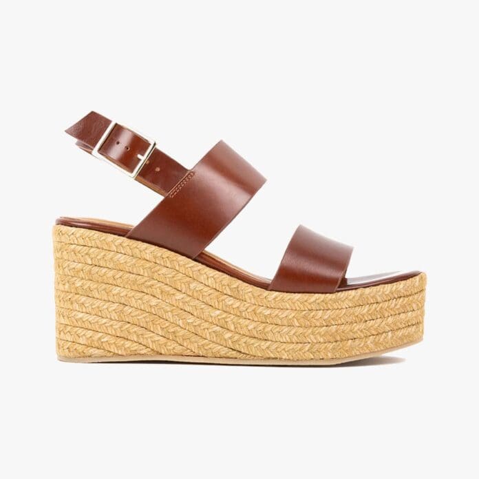 Bobbies Théa wedge sandals
