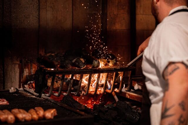 sucre open fire cooking