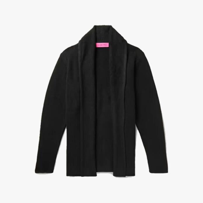 The Elder Statesman shawl collar cashmere cardigan