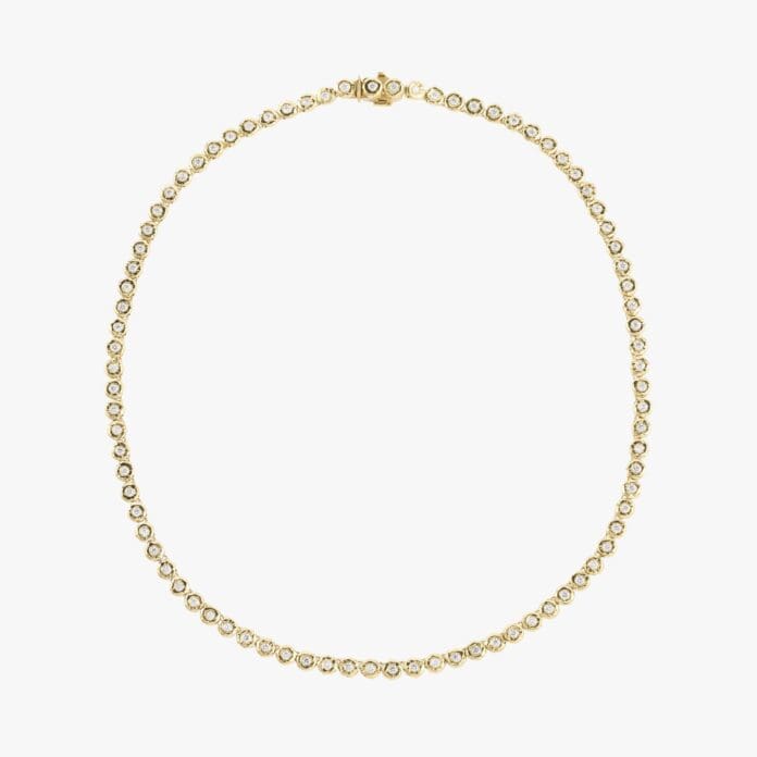 Octavia Elizabeth diamond Blossom necklace