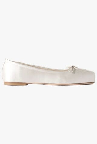 Aeyde Gabriella satin ballet flats amy winehouse style