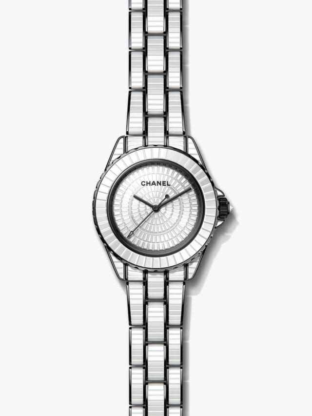 chanel couture o'clock j12 white star