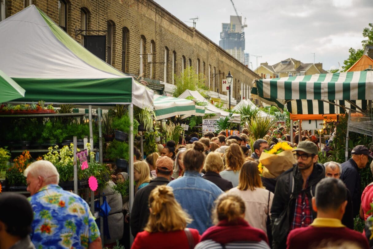 columbia road flower market