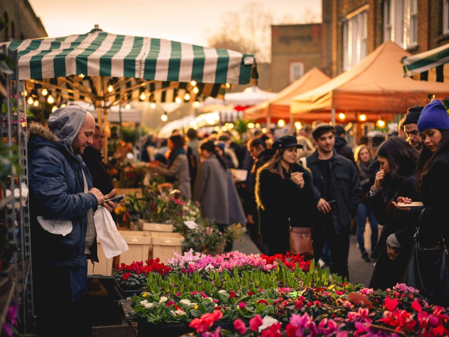 columbia road flower market
