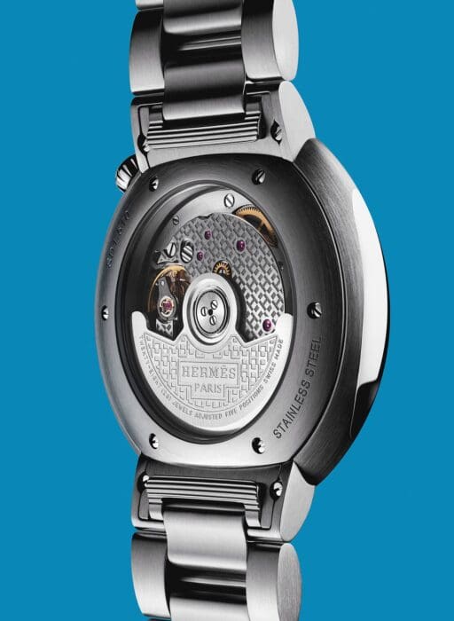 hermes cut watch back
