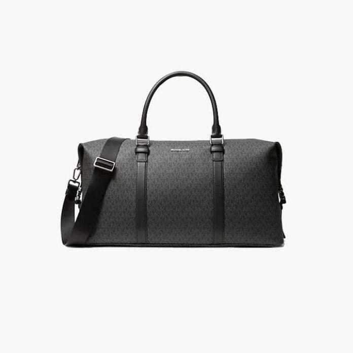 Michael Kors Hudson logo weekender bag
