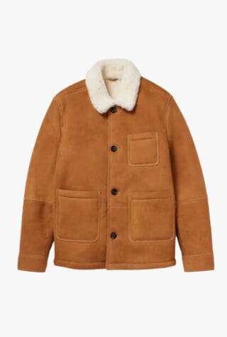 Mr P. shearling chore jacket