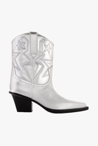 Paris Texas Texas Star leather cowboy boots