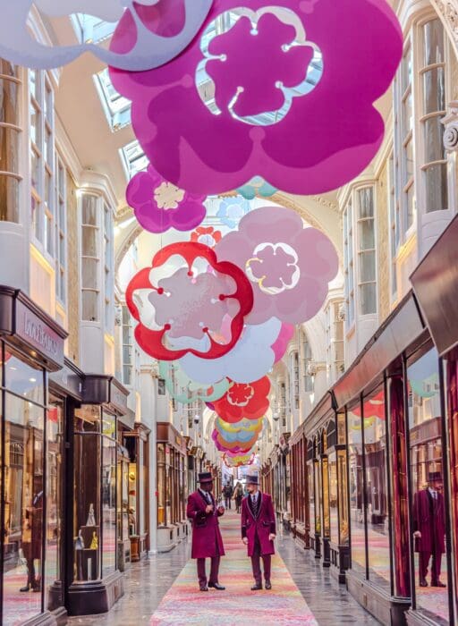 Burlington Arcade in Bloom, Mayfair