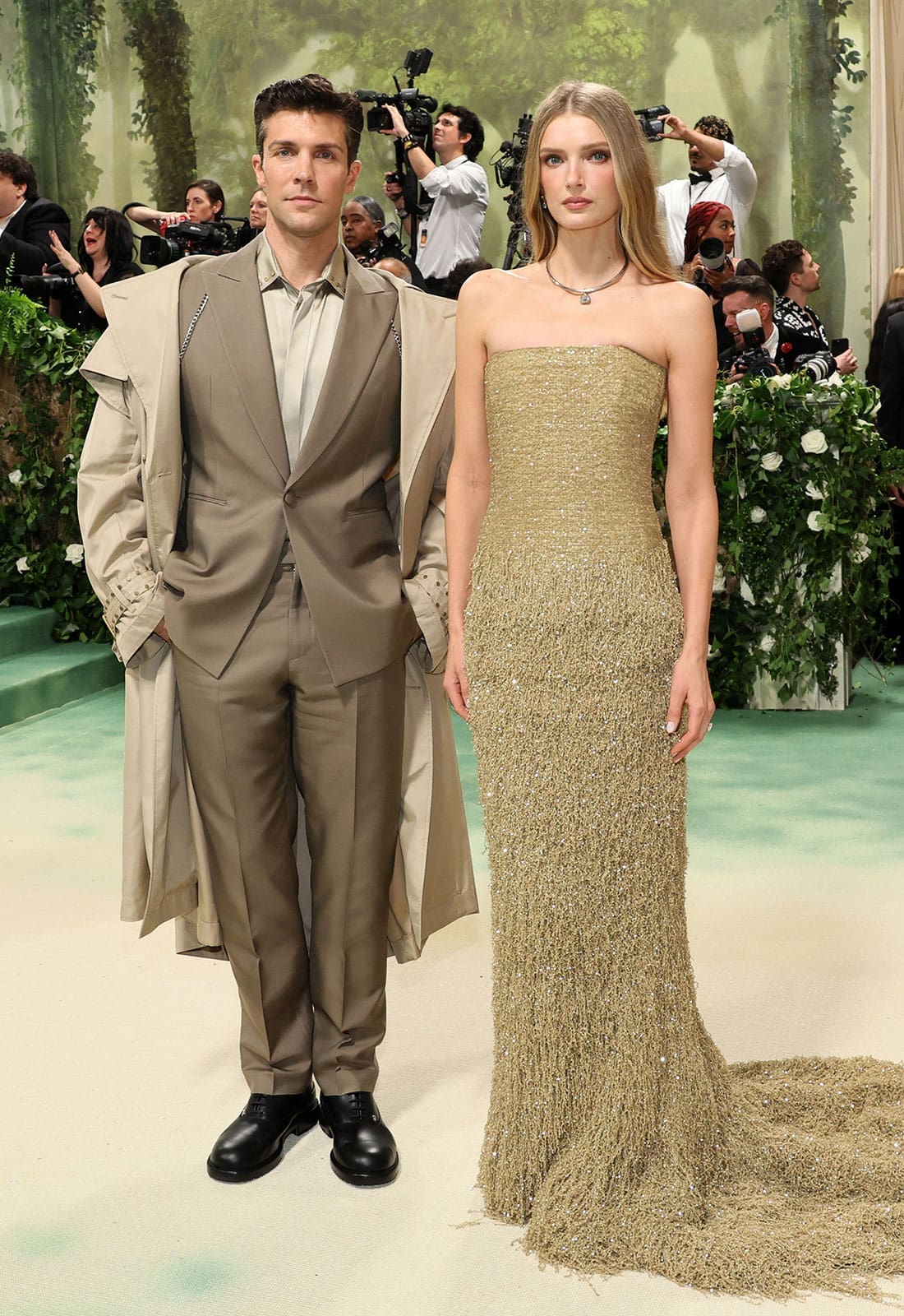 roberto bolle lily donaldson burberry